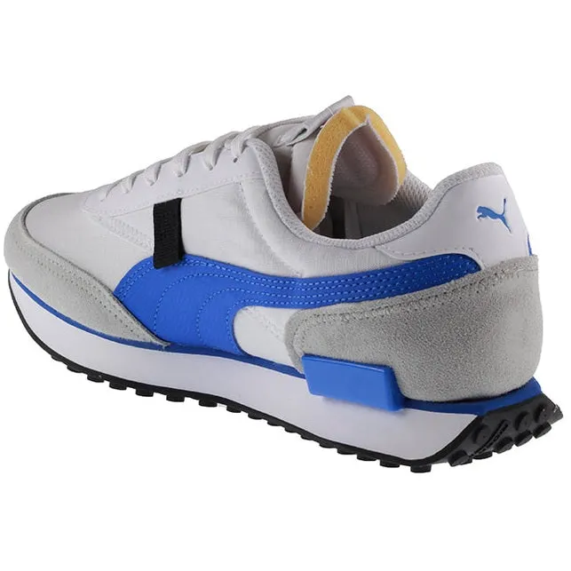 Puma Trainers Mens Future Rider Play On White Blue