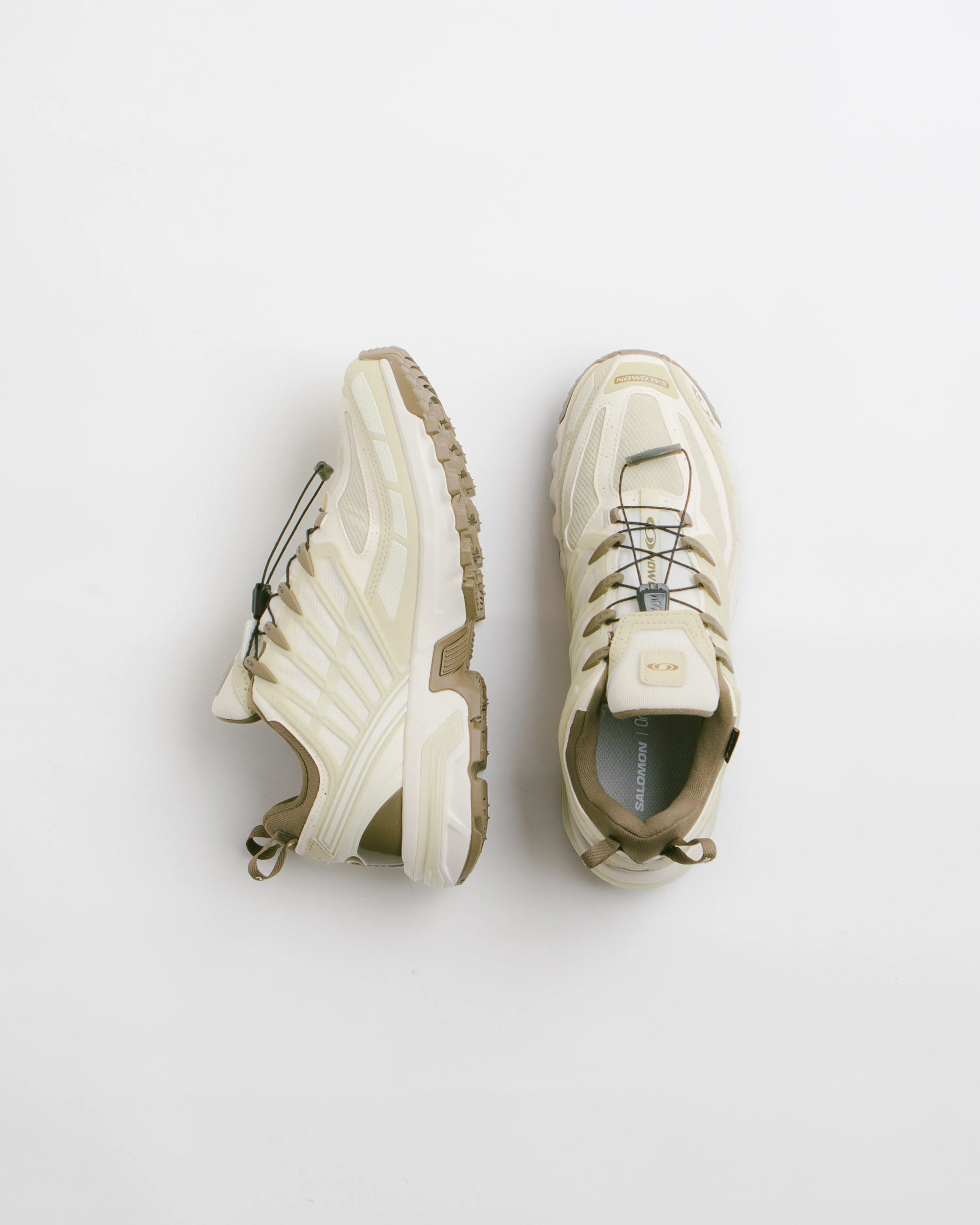 Salomon ACS Pro GTX Shoes - Vanilla Ice / Green Haze / Stone Gray