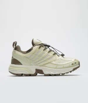 Salomon ACS Pro GTX Shoes - Vanilla Ice / Green Haze / Stone Gray