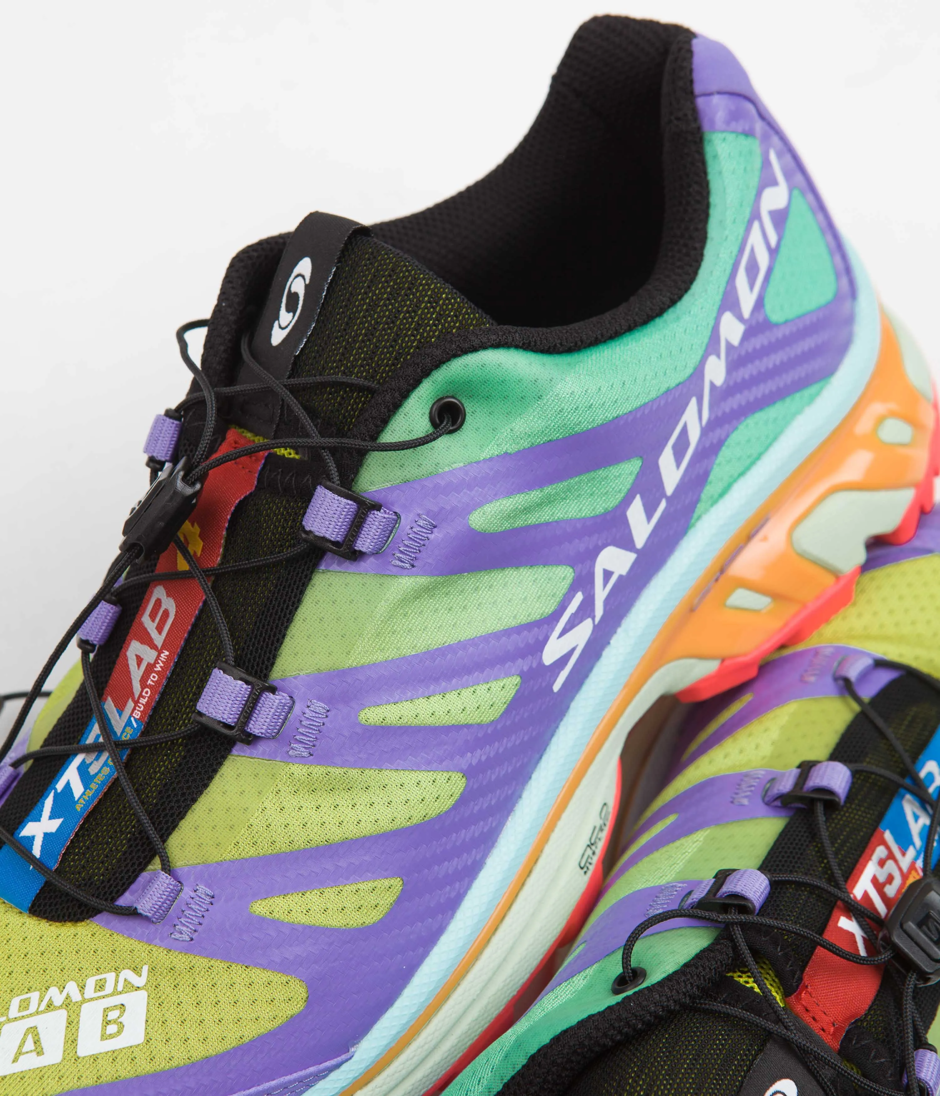Salomon XT-4 Shoes - Evening Primrose / Mint Leaf / Lolite