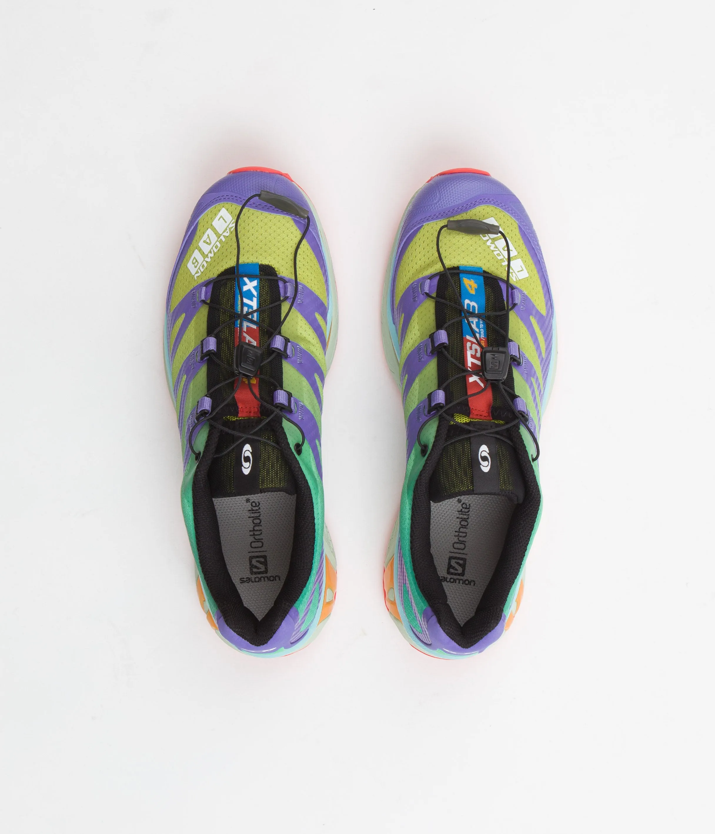 Salomon XT-4 Shoes - Evening Primrose / Mint Leaf / Lolite