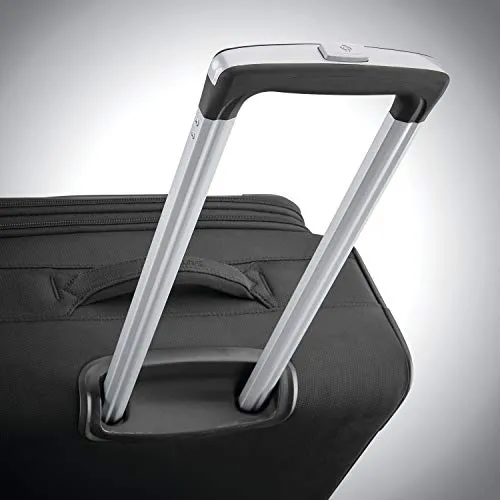 Samsonite Ascella X Softside Expandable Luggage with Spinner Wheels, Black, Carry-On 20-Inch