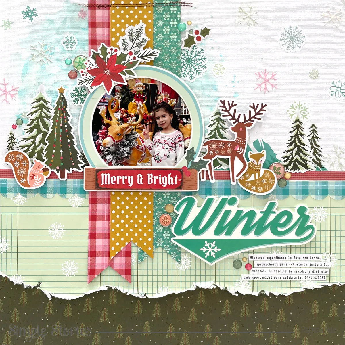Simple Stories | Snow Pine Lodge - Rub-Ons