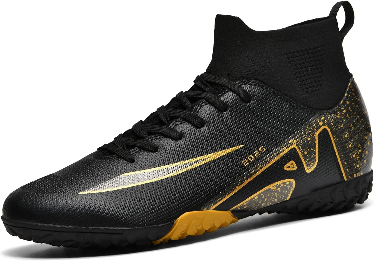 Soccer Cleats for Mens Womens Indoor Soccer Shoes Unisex Baseball Turf Shoes Youth Rugby Shoes Adult AG FG TF Football Boots Wide Training Sneaker