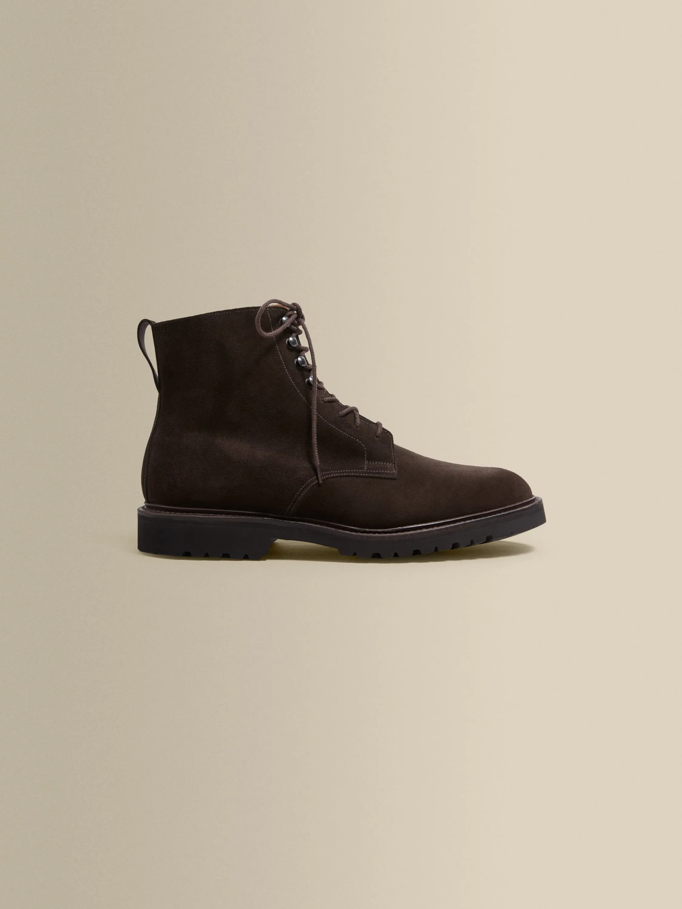 Split Suede Derby Boots