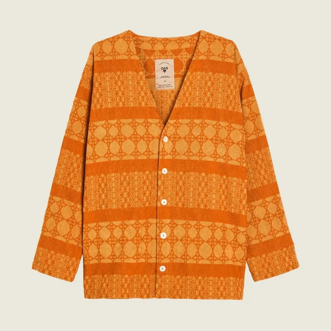 Terry Cardigan (Orange Ventura)
