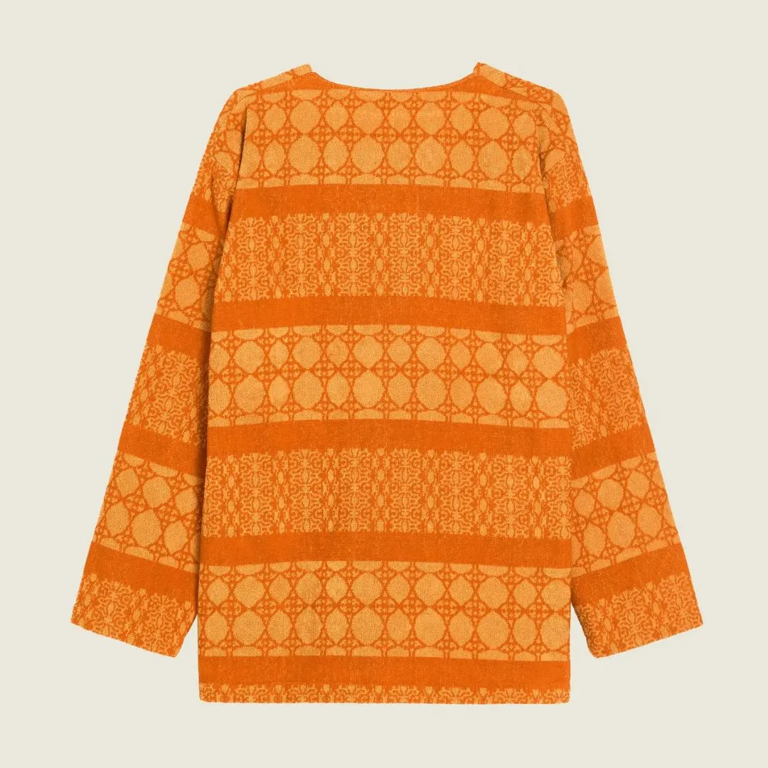 Terry Cardigan (Orange Ventura)