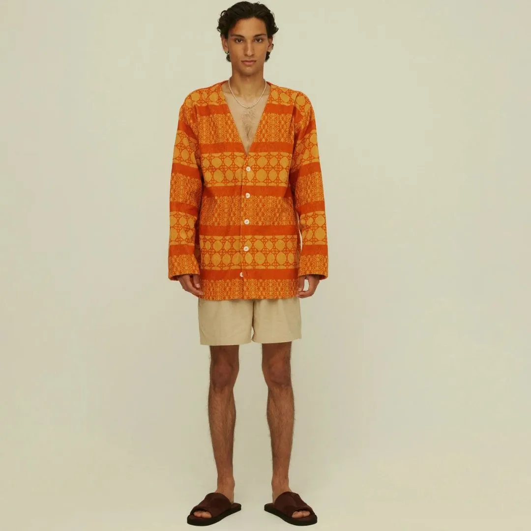 Terry Cardigan (Orange Ventura)