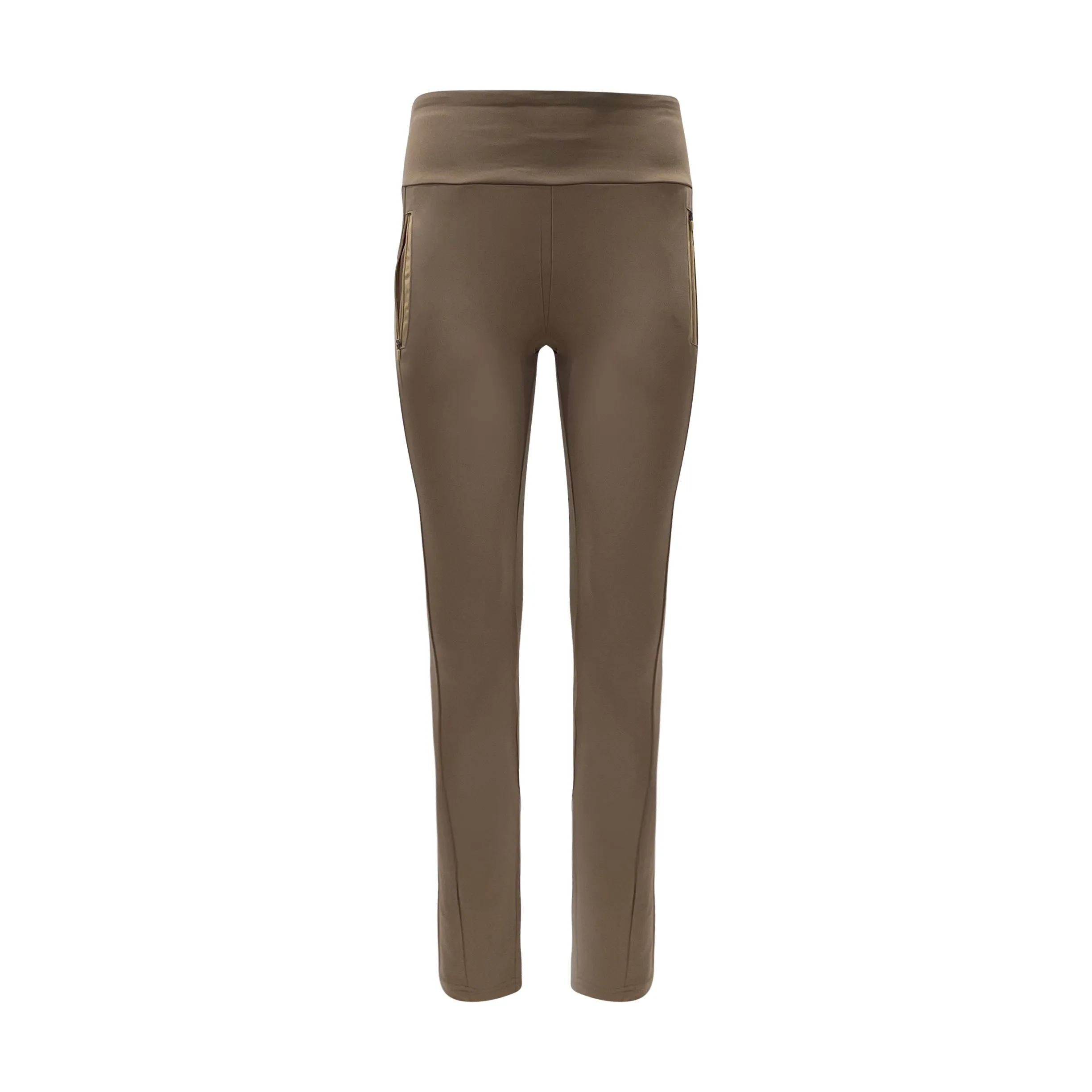 Therapy Active Legging Pant with 2 Front Zipper Pockets