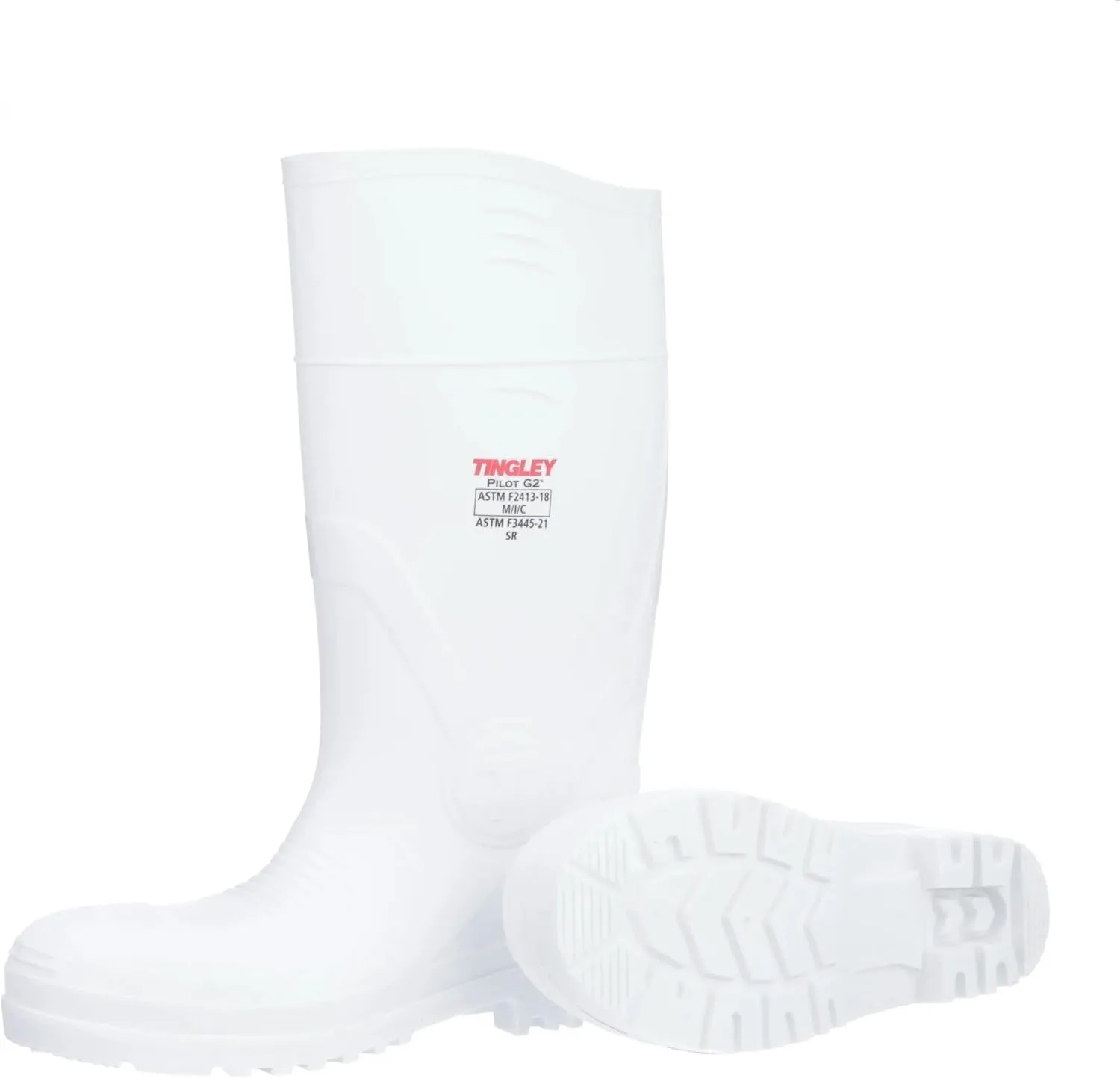 TINGLEY Unisex-Adult Safety Toe Rain Boot
