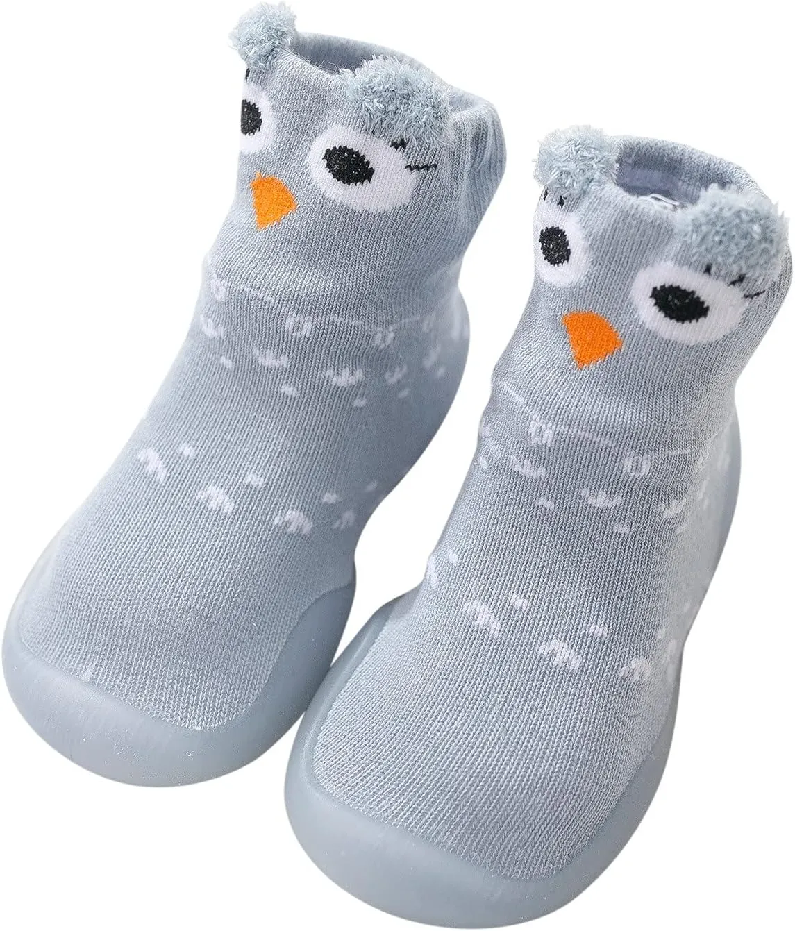 Toddler Girl Shoes,Toddler Baby First Walkers Socks Shoes Cartoon Animals Elastic Non-Slip Baby Shoes Baby Booties