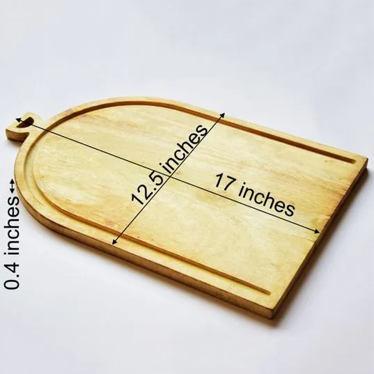 Trough Mango Wood Chopping Board