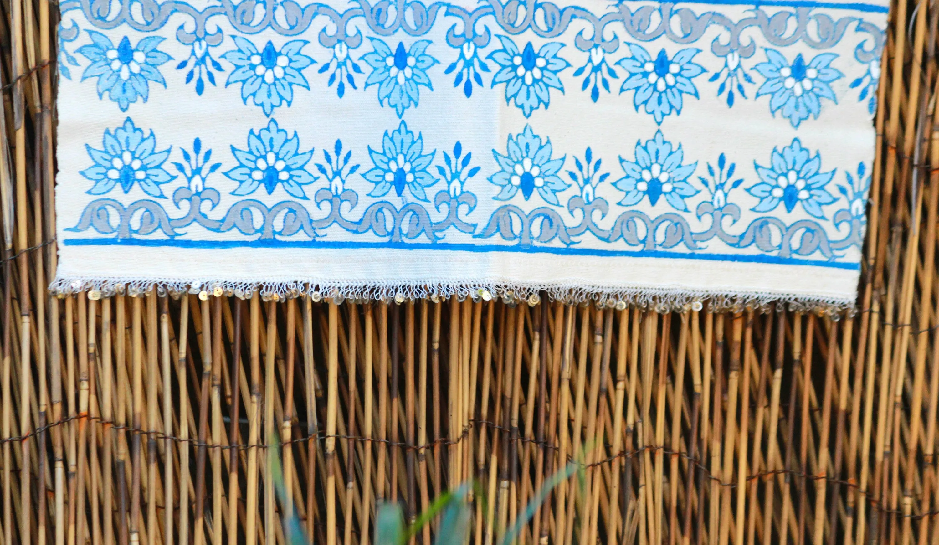 Unique Block Printed Table Runner