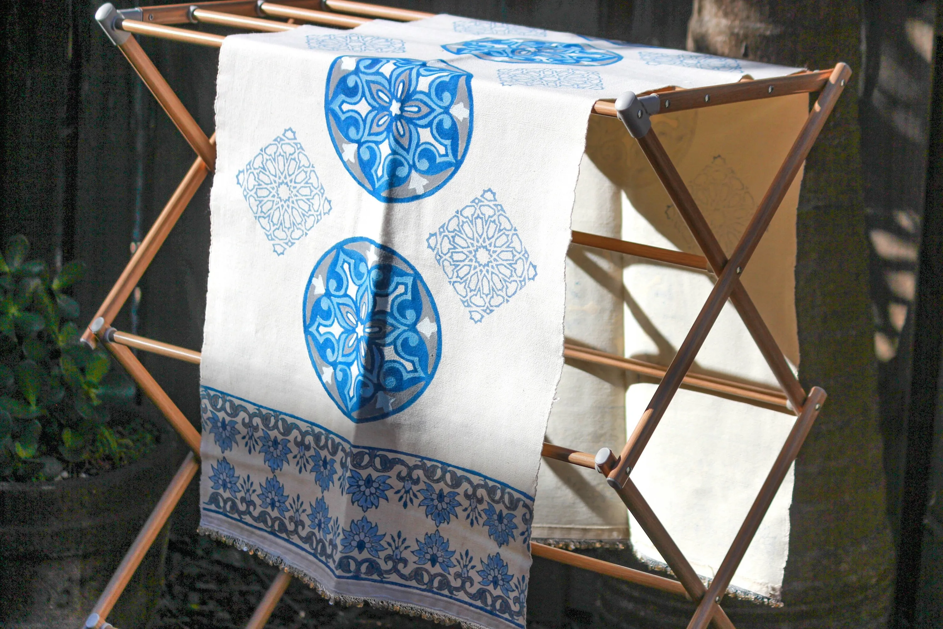 Unique Block Printed Table Runner