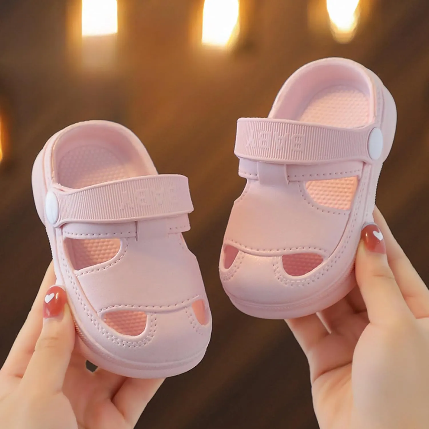 Unisex Child Cool Sandals Slides Childrens Hole Shoes Baby Home Outdoor Indoor Sandals Boys And Girls Soft Non Slip Closed Toe Shoes Slippers