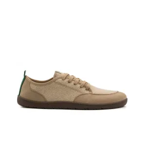 Vegan barefoot sand-natural linen TON015