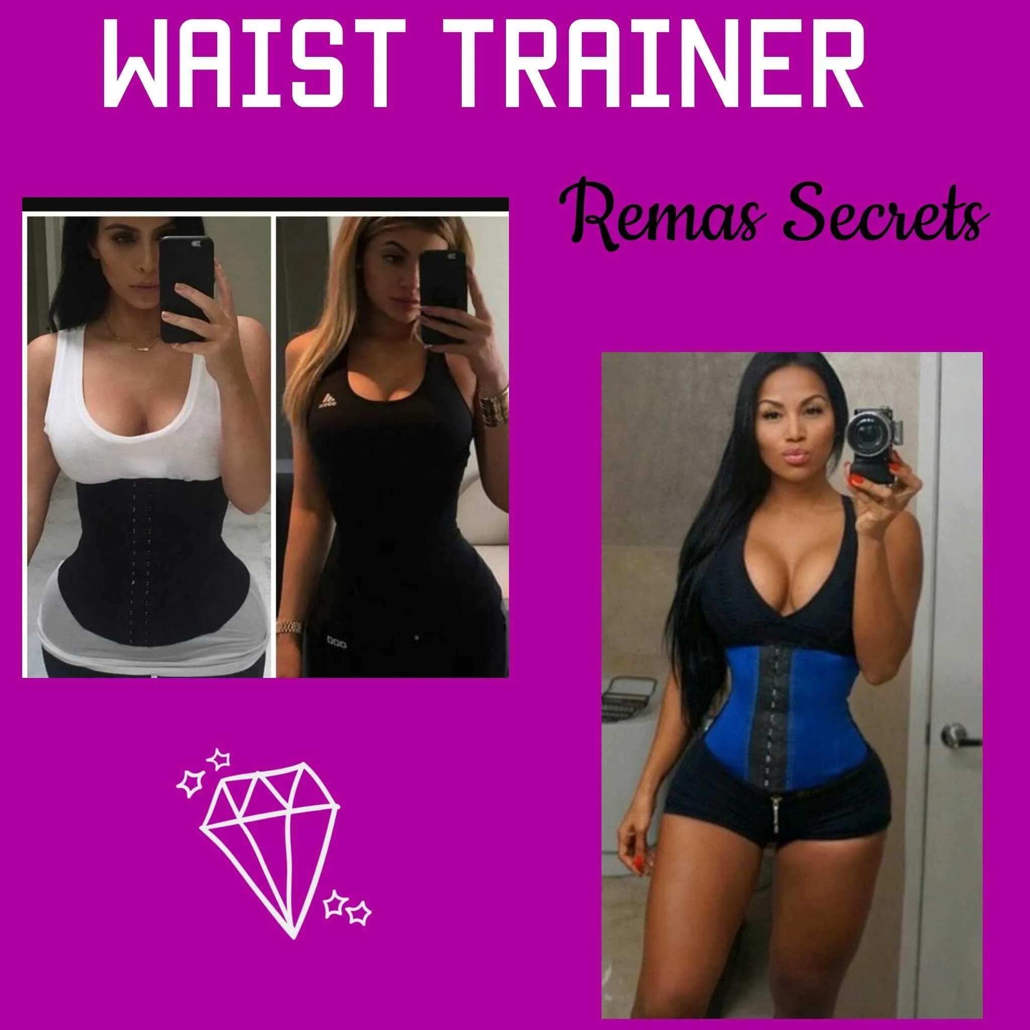 Waist Trainer Latex/ Device