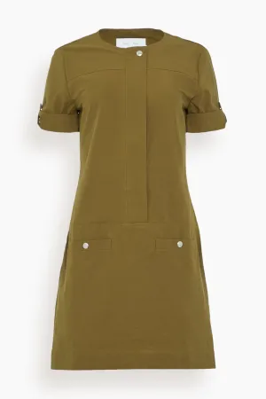 Watson Dress in Dark Olive