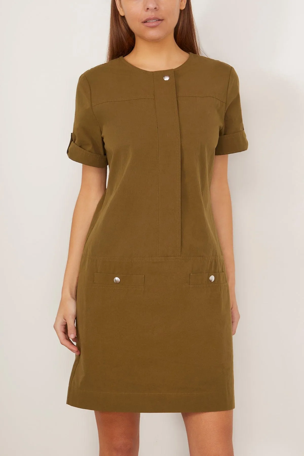 Watson Dress in Dark Olive