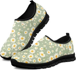 Women's Casual Sneakers Lightweight Breathable Running Shoes Comfort Non Slip Sports Shoes Slip On Sneakers Soft Loafers Walking Outdoor Travel Shoes US 5.5-11.5
