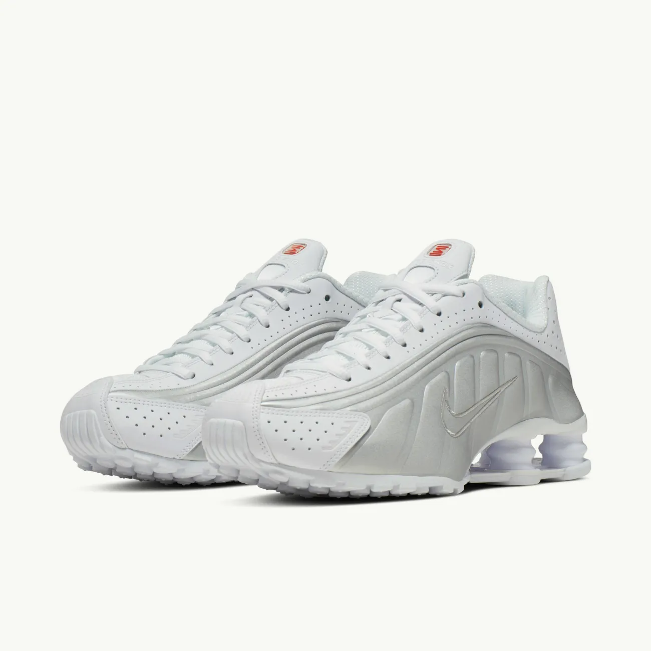 Women's Shox R4 - 'Metallic White'