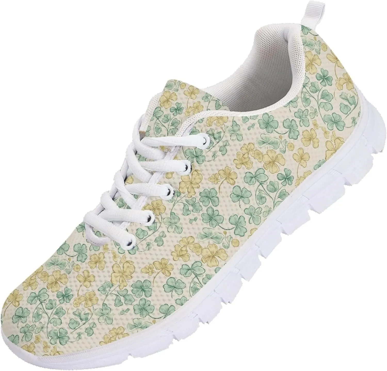 Womens Sports Trainer Shoes Girls Running Causal Travel Sneakers Outdoor Walking Low Heel Lace up Breathable Lightweight Shoe