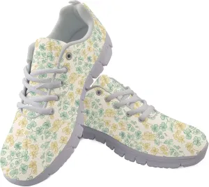 Womens Sports Trainer Shoes Girls Running Causal Travel Sneakers Outdoor Walking Low Heel Lace up Breathable Lightweight Shoe