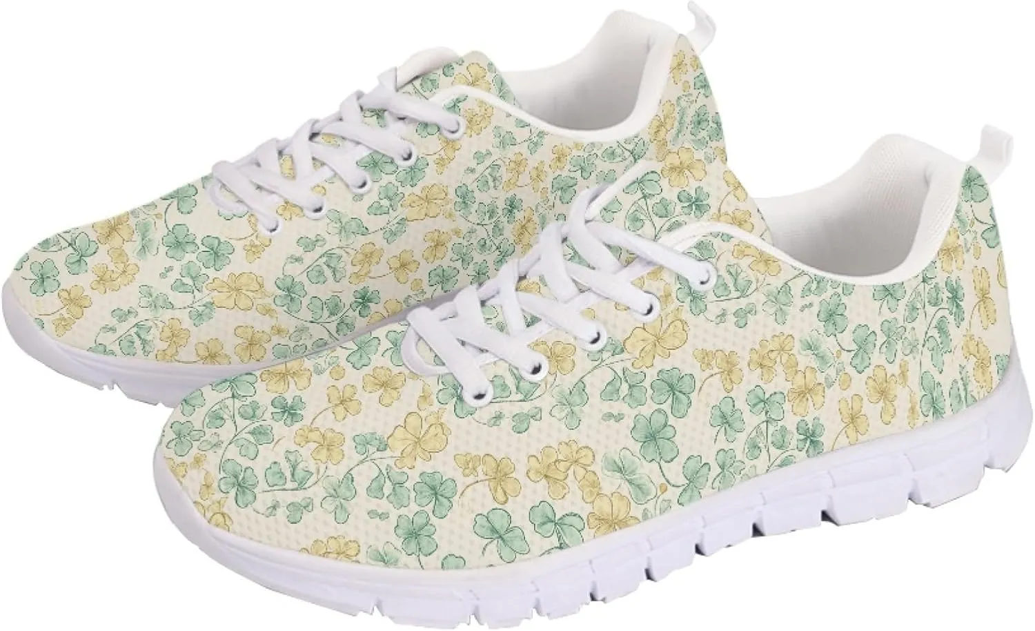 Womens Sports Trainer Shoes Girls Running Causal Travel Sneakers Outdoor Walking Low Heel Lace up Breathable Lightweight Shoe