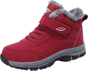 Work Boots for Men Waterproof Hiking Sneakers Shoes with Hook Loop Womens Working Shoes Insulated Waterproof Outdoor Shoes Lightweight Hike Grounded Footwear
