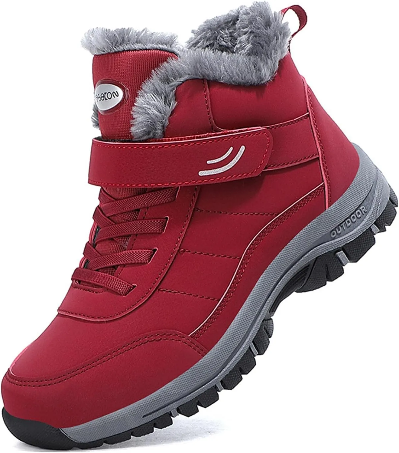 Work Boots for Men Waterproof Hiking Sneakers Shoes with Hook Loop Womens Working Shoes Insulated Waterproof Outdoor Shoes Lightweight Hike Grounded Footwear