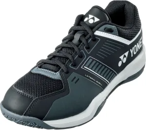 YONEX Men's Power Cushion Strider Flow Badminton Shoes - Lightweight Non-Marking Court Shoes with Superior Shock Absorption, Black, 9